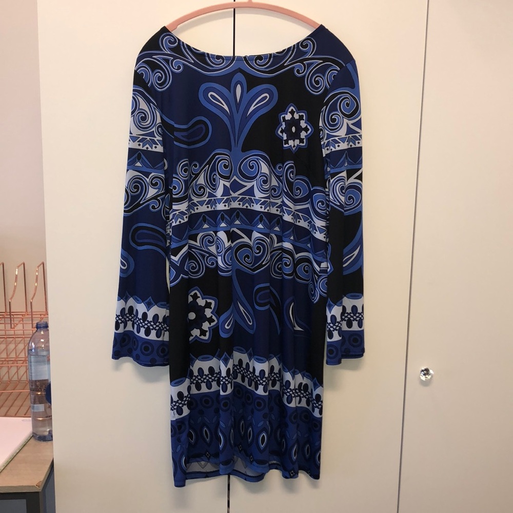Modern print dress